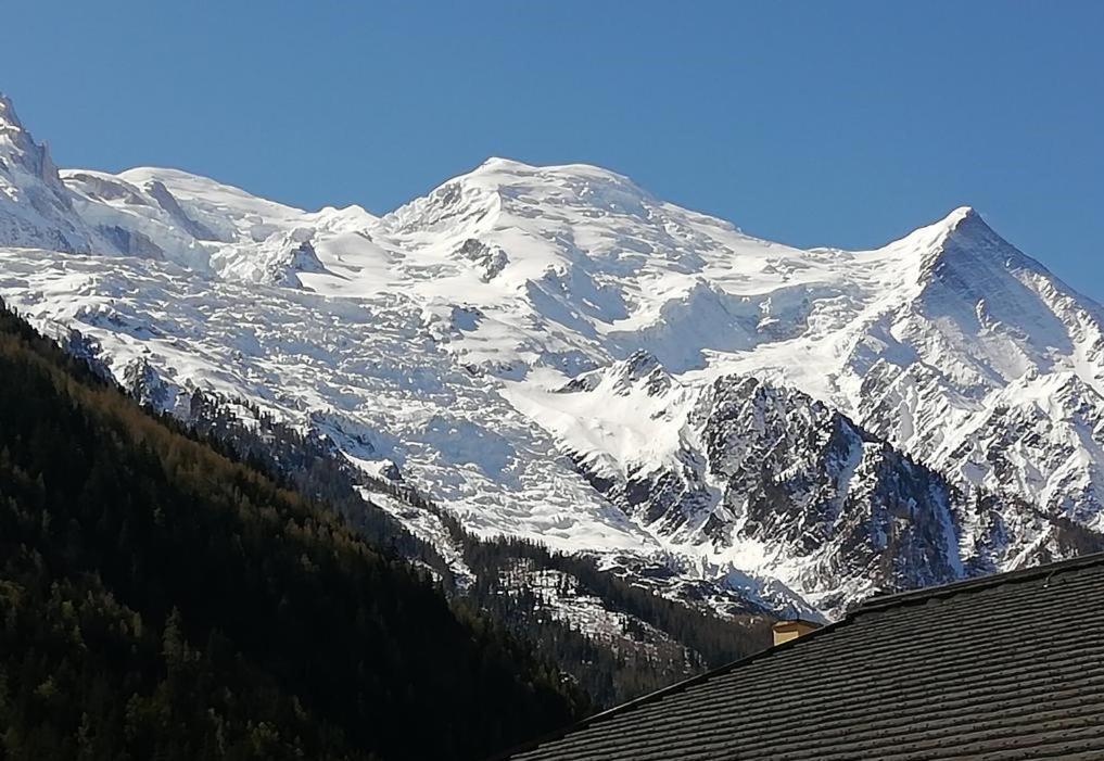 Studio With Balcony, Mt Blanc View, Parking, Center Of Chamonix Mont Blanc Exterior foto